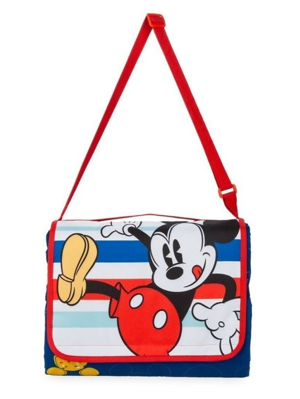 Disney Mickey Mouse Red White And Blue‎ Patriotic Ice Cream Cones Picnic Blanket